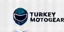 Turkey MotoGear Logo: Stylized motorcycle helmet emblem