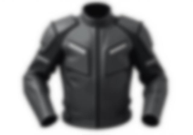 Sentinel Armor motorcycle jacket, dark grey with reflective accents and robust construction